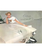 1962 CADILLAC PROGRAMMA BROCHURE ENGELS (USA), Nieuw, Chevrolet, Author