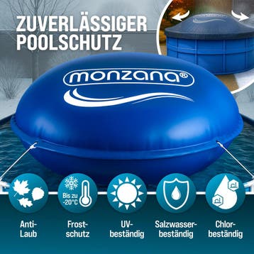 Zwembadkussen XXL Blauw Ø4m -20°C (Zwembaden, Recreatie), Verzenden, Nieuw