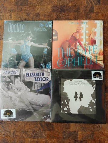 Taylor Swift - 4 x sealed 7 singles - Diverse titels - 45, Nieuw in verpakking