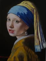 Filippo Stivaletta (1950) - La ragazza con lorecchino di