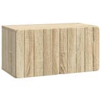 vidaXL Wandbeugel TV-kast Sonoma Eiken 59,5 x 31 x 30 cm, Minder dan 50 cm, Verzenden, Nieuw, Minder dan 100 cm
