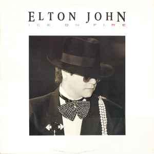 LP gebruikt - Elton John - Ice On Fire (Europe, 1985), Verzenden, Zo goed als nieuw, Overige formaten