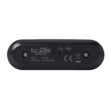 EcoDim - LED Snoerdimmer - ECO-DIM.08 - Fase Afsnijding RC -, Ophalen of Verzenden, Nieuw