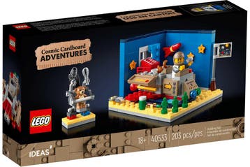 LEGO Promotional Avonturen van de kartonnen Kinderraket - 40, Verzenden, Nieuw