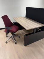 Nieuw Duo Zit Sta Bureau Wang - Configureer zelf  - Design, Verzenden, In hoogte verstelbaar, Nieuw