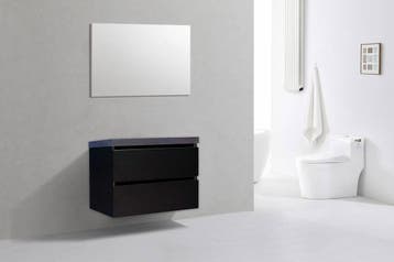 Sani Royal Badkamermeubel Generation Deep Black 80, Nieuw