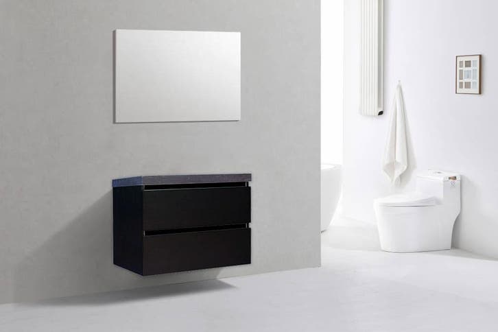 Sani Royal Badkamermeubel Generation Deep Black 80, Huis en Inrichting, Badkamer | Badkamermeubels
