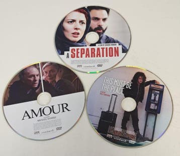 Bundel van 3 Cinéart DVD's: Amour, Separation & This Must Be, Verzenden, Nieuw in verpakking