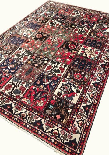 Perzisch tapijt baktihari 300x210 wollen vloerkleed iran, 200 cm of meer, Ophalen of Verzenden, Zo goed als nieuw, 200 cm of meer