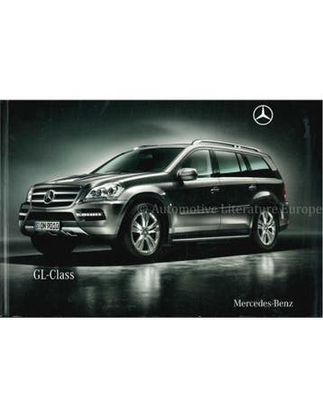 2009 MERCEDES BENZ GL KLASSE BROCHURE ENGELS, Nieuw, Author
