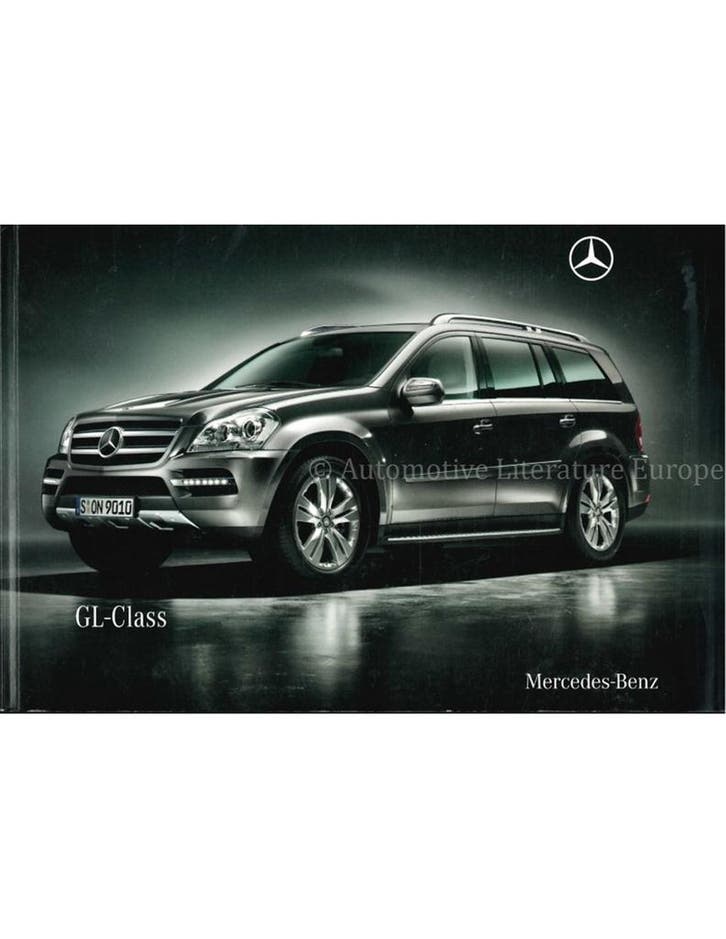 2009 MERCEDES BENZ GL KLASSE BROCHURE ENGELS, Boeken, Auto's | Folders en Tijdschriften
