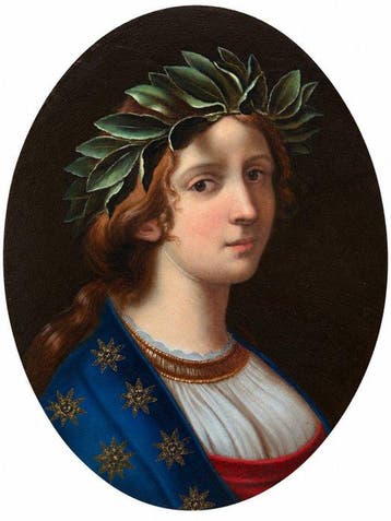 After Carlo Dolci (XIX), Naar - Allegory of Poetry (La