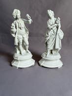 Rudolstadt - Beeldje - Pair of blanc-de-chine courting, Antiek en Kunst
