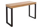 Design console OAK DESK 120cm eiken vintage metalen frame, Huis en Inrichting, Bureaus, Ophalen of Verzenden, Nieuw