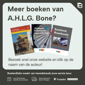 Algemene bouwkunde voor makelaars - A.H.L.G. Bone, Verzenden, Gelezen, A.H.L.G. Bone