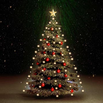 vidaXL Kerstboomverlichting met 210 LEDs net 210 cm, Verzenden, Nieuw, Kunststof