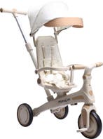 MamaLoes Quinn Beige Driewieler met Duwstang, Verzenden, Nieuw