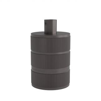 Lamphouder | Calex (Aluminium, Mat parel zwart), Verzenden, Nieuw