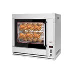 GGM Gastro | Elektrisch Kippengrill - 10kW - met 7 spitten -, Verzenden, Nieuw in verpakking, Fornuis, Frituur en Grillen