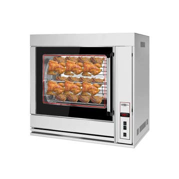 GGM Gastro | Elektrisch Kippengrill - 10kW - met 7 spitten -, Verzenden, Nieuw in verpakking, Fornuis, Frituur en Grillen
