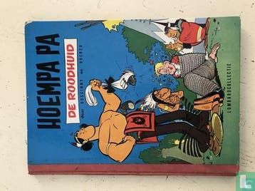 Hoempa Pa de roodhuid - 1961, Eén stripboek, Verzenden, Gelezen, Uderzo, Albert.