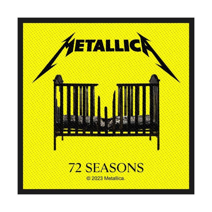 Metallica - 72 Seasons - patch officiële merchandise, Verzamelen, Muziek, Artiesten en Beroemdheden, Kleding, Nieuw, Ophalen of Verzenden