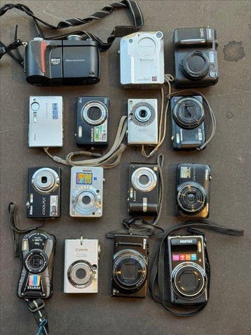 Sony, Panasonic, Olympus, Nikon, Pentax, Canon, Fujifilm, Audio, Tv en Foto, Fotocamera's Digitaal, Nieuw