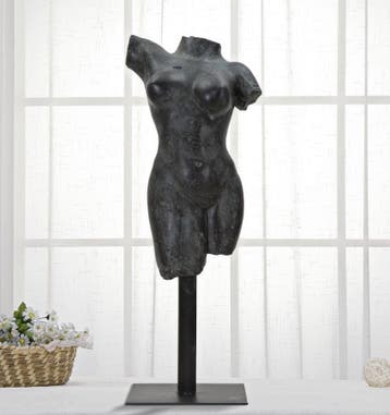 BEELDHOUWER MUSEUM VROUW CM 19X17X50, Ophalen of Verzenden, Nieuw