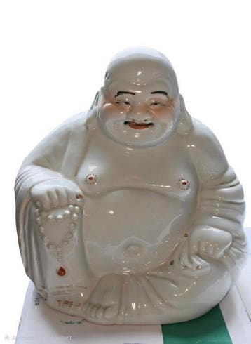 Laughing Buddha 1940 - blanc de chine - China