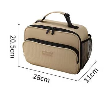 Geïsoleerde Lunch Tas Bento Koeltas Werk School Aluminium, Verzenden, Nieuw