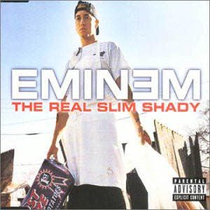 Eminem - The Real Slim Shady, Ophalen of Verzenden, Gebruikt