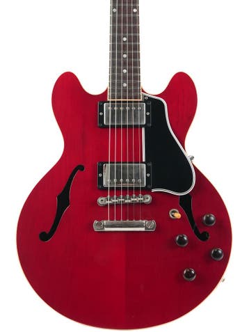 Gibson CS339 Cherry 2010 (Instrument,Electric Guitars), Ophalen of Verzenden, Zo goed als nieuw, Hollow body, Gibson