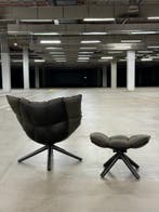 BB Italia Husk Fauteuil + Ottoman | NIEUWSTAAT + Garantie, :Bank Hoekbank Bankstel Bankje Loungebank Banken Chaise Lounge , Stof