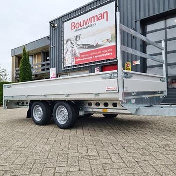 Henra 351x185cm 2700kg plateauwagen, Auto diversen, Aanhangers en Bagagewagens, Ophalen, Nieuw
