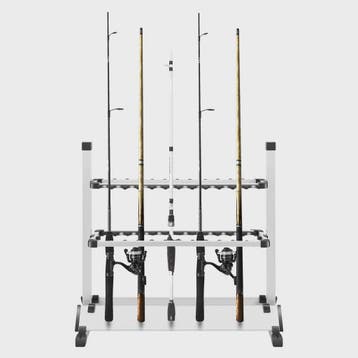 Aluminium Hengelrek - 24 Slots Hengelhouder & Display Stand, Verzenden, Nieuw