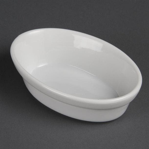Whiteware ovale schaaltjes 14,5cm (6 stuks), Zakelijke goederen, Horeca | Overige, Verzenden