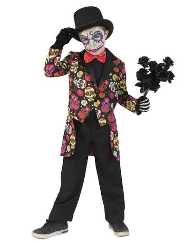 Muerto Manu Slipjas kind, Kleding | Heren, Carnavalskleding en Feestkleding, Ophalen of Verzenden, Nieuw