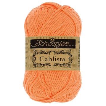 Scheepjes Cahlista - 386 peach - Katoen Garen, Ophalen of Verzenden, Nieuw