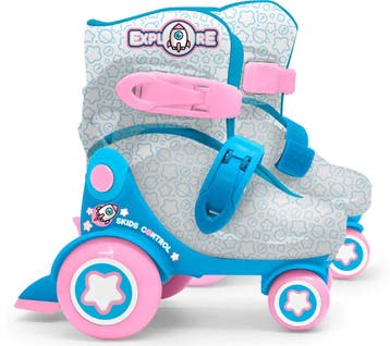 Verstelbare quad skates Explore roze maat 23-26 (Kinderen), Ophalen of Verzenden, Nieuw