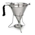 HCB Portioneertrechter - 1,8 liter - RVS, Verzenden
