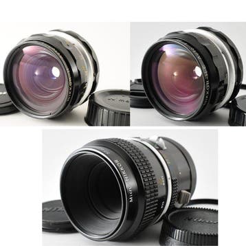 Nikon Nikkor-HC Auto 3.5/28mm  Micro-Nikkor 3.5/55mm, Nieuw