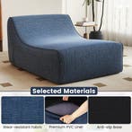 LIVSK Opblaasbare Loungestoel - Ergonomisch L-vormig - Afnee, Verzenden, Nieuw