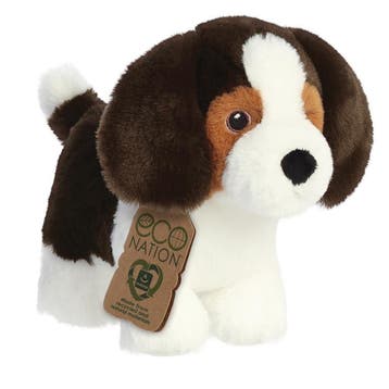 Aurora beagle knuffel - pluche - 21 cm - hondenknuffel, Verzenden, Nieuw