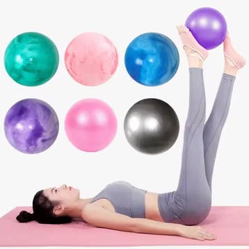 Mini Yoga Bal 25 cm Fitness Pilates Core Balans Training, Sport en Fitness, Fitnessmaterialen, Verzenden, Nieuw