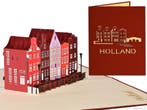 Huizen langs de grachten van Amsterdam, Delft, Leiden | W..., Diversen, Verzenden, Nieuw