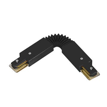 1-fase rail | Flexibele connector zwart, Verzenden, Nieuw, Overige fittingen
