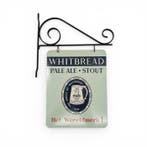 Sobi, Brussel - Whitbread Pale Ale & Stout reclamebord Het, Antiek en Kunst, Antiek | Wandborden en Tegels