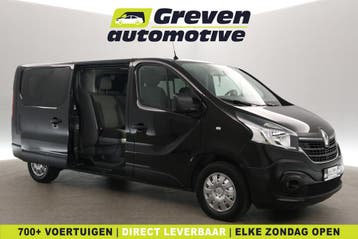 Renault Trafic 2.0 DCI L2H1 145pk, Stof, Gebruikt, Renault, Zwart
