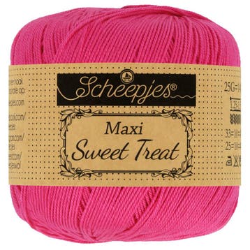 Scheepjes Maxi Sweet Treat - 786 Fuchsia, Ophalen of Verzenden, Nieuw, Breien of Haken, Wol of Garen
