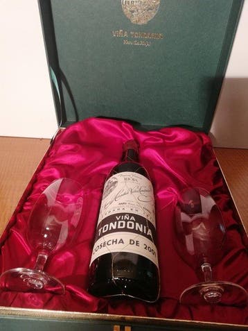 2001 R. López de Heredia, Viña Tondonia (Gift Set with 2, Nieuw